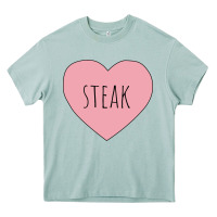 Arona i heart steak Heavy Core Tee - linhVisuals