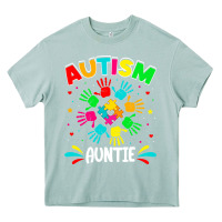 Arona autistic auntie puzzle support family autism awareness sweatshirt Heavy Core Tee - linhVisuals