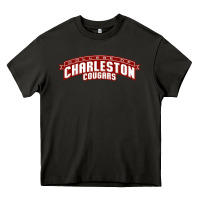 Asphalt charleston cougars Heavy Core Tee - linhVisuals