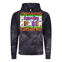 Cloud Black Spooky Babe Vintage Hoodie - Artiststas