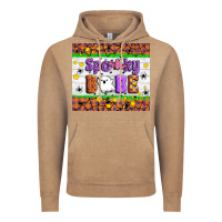 Vintage Coffee Spooky Babe Vintage Hoodie - Artiststas
