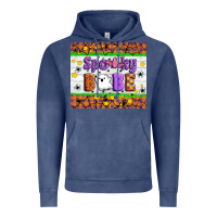 Vintage Denim Spooky Babe Vintage Hoodie - Artiststas