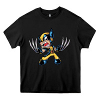 Black wolverine Heavy Core Tee - linhVisuals