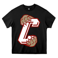 Black charleston cougars Heavy Core Tee - linhVisuals