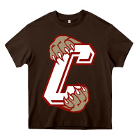 Chocolate Brown charleston cougars Heavy Core Tee - linhVisuals
