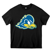 Black delaware blue hens Heavy Core Tee - linhVisuals