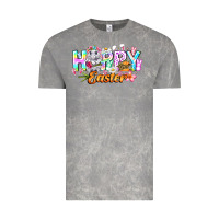 Cloud Rock Happy Easter Vintage Tee - CowhideDigitalArt