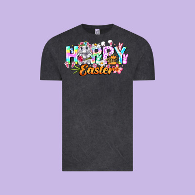 Happy Easter Vintage Tee Designed By Cowhidedigitalart