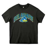 Asphalt delaware blue hens Heavy Core Tee - linhVisuals