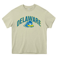 Mossy delaware blue hens Heavy Core Tee - linhVisuals