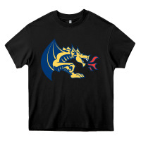 Black drexel dragons Heavy Core Tee - linhVisuals