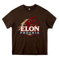 Chocolate Brown elon phoenix Heavy Core Tee - linhVisuals