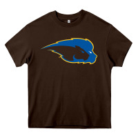 Chocolate Brown hofstra pride Heavy Core Tee - linhVisuals