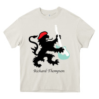 Cream richard thompson (fairport convention) Heavy Core Tee - linhVisuals
