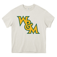 Cream william & mary tribe Heavy Core Tee - linhVisuals