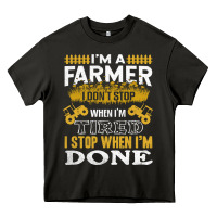 Asphalt farmer Heavy Core Tee - linhVisuals