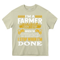 Mossy farmer Heavy Core Tee - linhVisuals