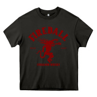 Asphalt vintag fireball   whisky Heavy Core Tee - linhVisuals