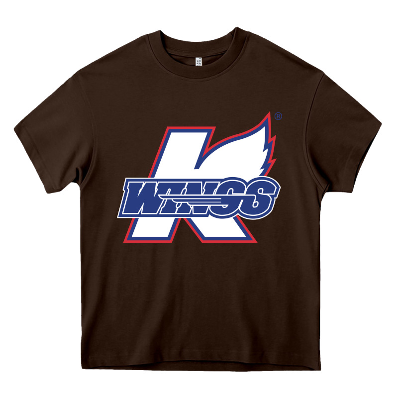 Kalamazoo Ice Hockey Heavy Core Tee by linhVisuals | Teevron