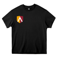 Black austin, college Heavy Core Tee - linhVisuals