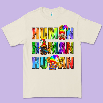 Human Pride Lgbt Premium Tee Designed By Bundleandbundleshop