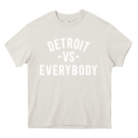 Cream det roit vs everybody Heavy Core Tee - linhVisuals