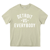 Mossy det roit vs everybody Heavy Core Tee - linhVisuals
