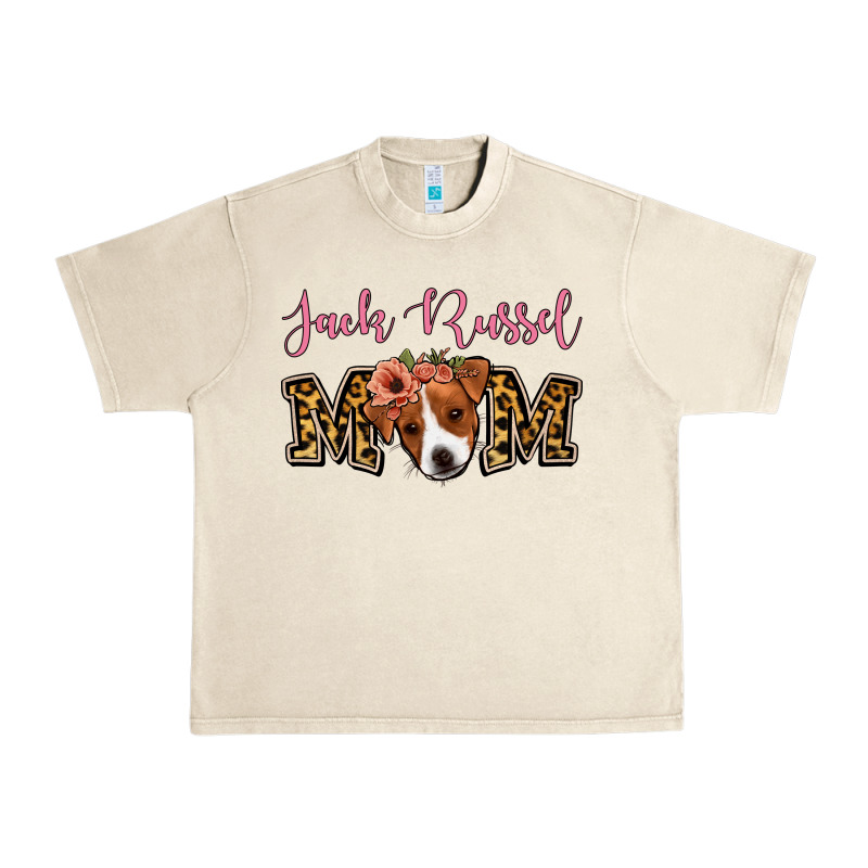 Jack Russel Mom Urban Heavy Tee by Jasminsmagicworld | Teevron