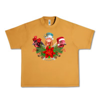 Peanut Butter Chickens Christmas Urban Heavy Tee - CowhideDigitalArt