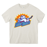 Cream orlando solar bears Heavy Core Tee - linhVisuals
