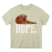 Mossy nope lazy rhodesian ridgeback t shirt dog lover gift tee Heavy Core Tee - linhVisuals