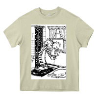 Mossy calvin Heavy Core Tee - linhVisuals