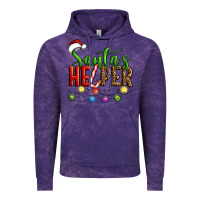 Cloud Purple santa's helper christmas Vintage Hoodie - Artiststas