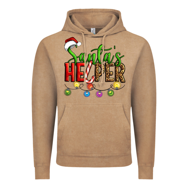 Santa's Helper Christmas Vintage Hoodie by Artiststas | Teevron