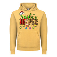 Vintage Mustard santa's helper christmas Vintage Hoodie - Artiststas