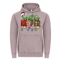 Vintage Zinc santa's helper christmas Vintage Hoodie - Artiststas