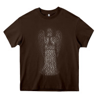 Chocolate Brown don't blink   doctor who Heavy Core Tee - linhVisuals