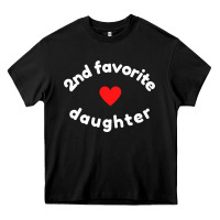 Black funny 2nd second child   daughter for 2nd favorite kid sweatshirt Heavy Core Tee - linhVisuals