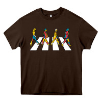 Chocolate Brown beatl Heavy Core Tee - linhVisuals