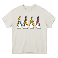 Cream beatl Heavy Core Tee - linhVisuals