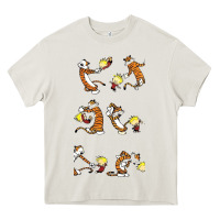 Cream calvin Heavy Core Tee - linhVisuals