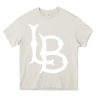 Cream long beach state athletics Heavy Core Tee - linhVisuals