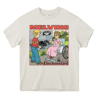 Cream MELVINS Heavy Core Tee - linhVisuals