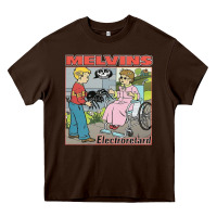 Chocolate Brown MELVINS Heavy Core Tee - linhVisuals