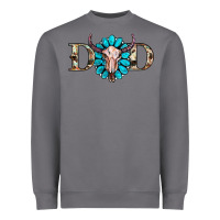 Storm western dad with gemstone and skull Heavyweight Sweatshirt - RanaPortraitStore