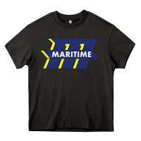 Asphalt massachusetts maritime academy Heavy Core Tee - linhVisuals