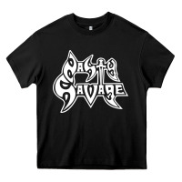Black nasty savage 85 thrash metal Heavy Core Tee - linhVisuals