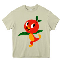 Mossy orange bird Heavy Core Tee - linhVisuals