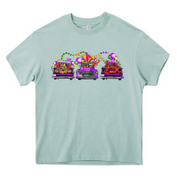 Mardi Gras Farm Trucks Heavy Core Tee | Teevron