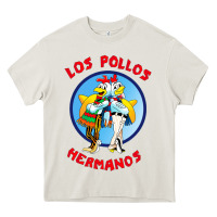 Cream los pollos hermanos movie Heavy Core Tee - linhVisuals
